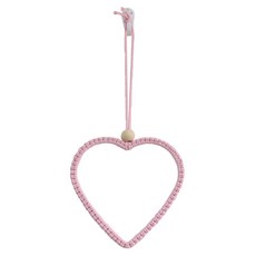 알로데 니트 팬던트 벽걸이 장식, NO.11 핑크하트