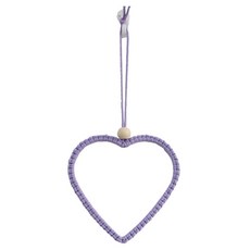 알로데 니트 팬던트 벽걸이 장식, NO.10 보라하트