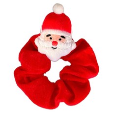 Black Tree 聖誕派對亮點大腸髮圈, 1個, 聖誕老人B