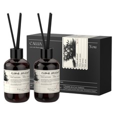 CalliA 대용량 실내용 디퓨저 200ml 2p 선물세트, 플로럴 부케, 1개