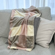 UNIQUE HOUSE HOME DECO Smile 超細纖維膝蓋毯