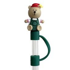 Julike 矽膠隨行杯吸管塞, 聖誕老人, 1個