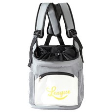 REDPUPPY 狗狗布蘭特前背包, 深灰色, 1個