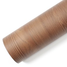 로즈로사 럭셔리 우드 인테리어 필름 무늬목 시트지 PW123, 브라운, 폭 100cm x 길이 10m