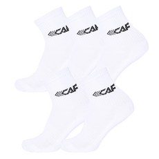 르까프 남성용 스포츠 중목 양말 5켤레 세트 LE4A168, 화이트(LE4A168WHM), 1세트