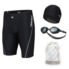 헤스트 남성용 5부 사각 실내 수영복 4종 세트 SIHTA-M09