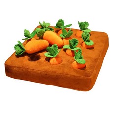 NeoLife 趣味互動拔蘿蔔寵物玩具/益智嗅聞墊/藏食玩具, 1個, 咖色