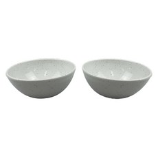 Pawulros苦瓜陶瓷純粹大碗, 1組, 白瓷, 湯碗 2個