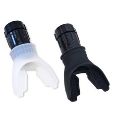 C 腹式呼吸器 黑色 + 腹式呼吸器 白色 2件組 10 x 5 x 3 cm, 1套