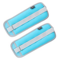 PEONIST 負重腳踝沙袋 2入, 藍色, 0.5kg