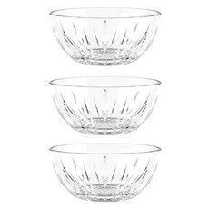 오션글라스 레야볼 라지 25.4cm, 투명, 3개