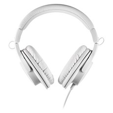 audio-technica 鐵三角 監聽耳機入門款, 白色, ATH-M20x WH