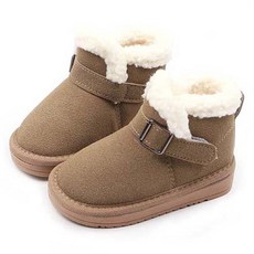 Luluche 女童奶油拿鐵毛靴 BW030