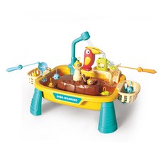 KIDZONE 會出水的釣魚遊戲, 藍色, 1個