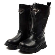 Luluche 女童用三角絎縫長靴 BW018