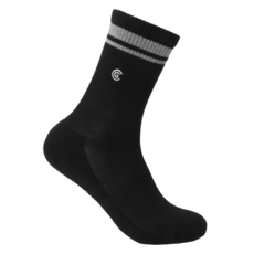 Cleveland GOLF 線條配色 Logo 點綴長筒襪 CGUSS43386, 1套, 黑色