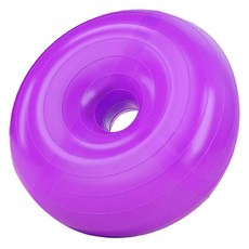 PEONIST 甜甜圈 普拉提 瑜伽 健身球, 紫色
