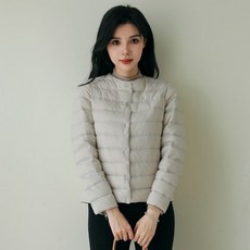 피어니스트 여성용 라이트 심플 슬림핏 패딩