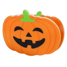 Black Tree 萬聖節氣氛彩色亮點南瓜鯊魚夾, 橘色, 1個