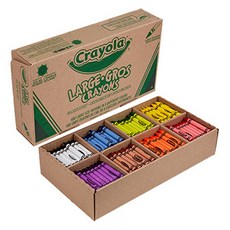 Crayola 繪兒樂 班級裝蠟筆大 8 種 x 50p 套裝, 1套, 8色