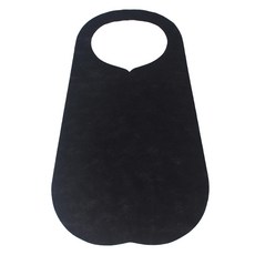 圍裙 100入, 黑色, 1個