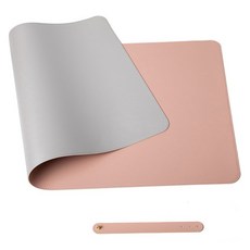 Hot Hot Market 珍愛我的書桌 雙面電腦桌墊 80 x 40 cm, 1個, 款式1