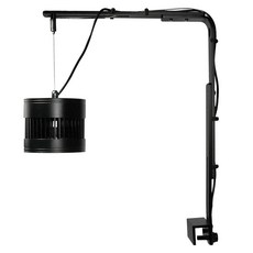 Canhu Aquarium 水族箱 魚缸 散熱風扇 聚光燈 30W LP-700BK + 支架套組, 1個