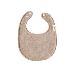 아이레빗 유아용 순면 테리빕 턱받이 빅사이즈, 베이지, 1개입, 1개