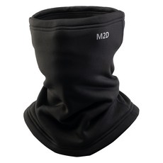 M2D 冬季優質頸圍脖, 黑色, 1個