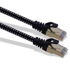 케이블메이트 CAT.7 메쉬 산업용 기가비트 랜케이블, 1개