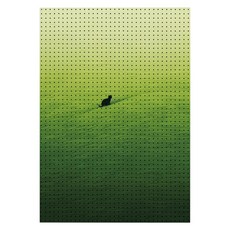 타공판닷컴 UV 프린팅 타공판 700 x 1000 mm, 1개, 나무 사이로