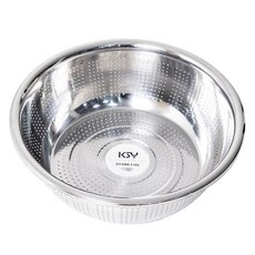 KSY 醃泡菜用打孔不鏽鋼盆, 1個