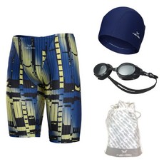 haxst 男士五分四角室內泳褲4件組 SIHTB-M16