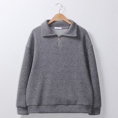 레이먼 남성용 코쿤 반집업 니트티