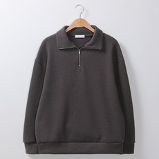 Raymon 男士繭型半拉鍊針織衫