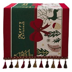 Block Mart 聖誕裝飾餐桌旗, type 5, 1個, 35 x 120 cm