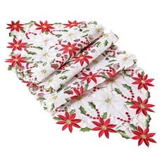 Block Mart 聖誕北歐風桌旗, 款式1, 1個, 38 x 87 cm