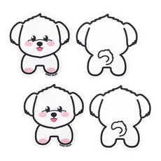 Sunny Enjoy 零廢棄植物性纖維素壓縮菜瓜布 馬爾濟斯媽媽, 4入, 1個