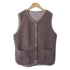 린다샵 부주포 빈티지 플라워 버튼 뽀글이 베스트 cpvt1293k4a