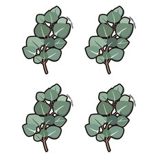 Sunny Enjoy 零廢棄植物性纖維素壓縮菜瓜布 尤加利, 4入, 1個