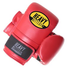 HEAVY HITTERS Hitman 魔鬼氈拳擊手套 H1-G, 1個, 紅色