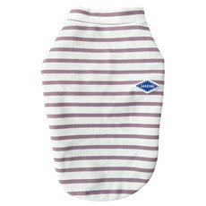 Barkdog 狗狗基本條紋T恤, 1個, 粉紅色