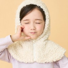 Bebezoo 兒童款Snuggle毛絨連帽圍脖