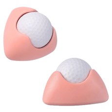 Khohimo 腳底按摩滾輪 身體指壓球 7 x 7 x 4.5 cm 4W341, 2個, 粉紅色