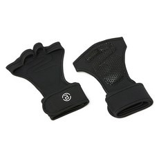 BOSAE 露背魔鬼氈健身手套 雙手穿戴組, 1套, 黑色