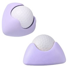 Khohimo 腳底按摩滾輪 身體指壓球 7 x 7 x 4.5 cm 4W341, 2個, 紫色
