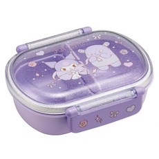 Skater 抗菌便攜式單層便當盒 360ml QAF2BAAG, 1個, 酷洛米圓點