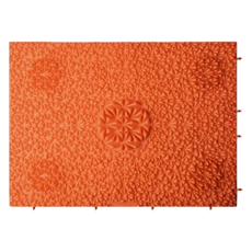 보니토리 마사지 다이아몬드 지압판, 오렌지, 1개