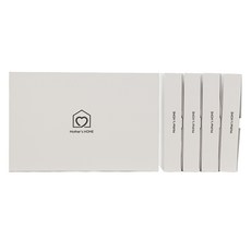 마더스홈 선물용 답례품 메모리폼 발매트+선물박스 기프트 세트, 블루, 5세트