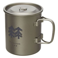 코오롱스포츠 싱글 컵 450ml KEXEX23110TIT, 티타늄, 1개